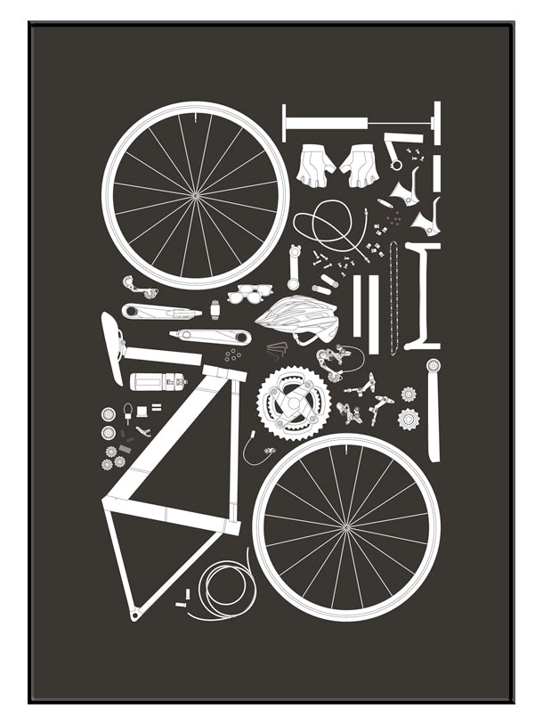 Cykeldele Plakat