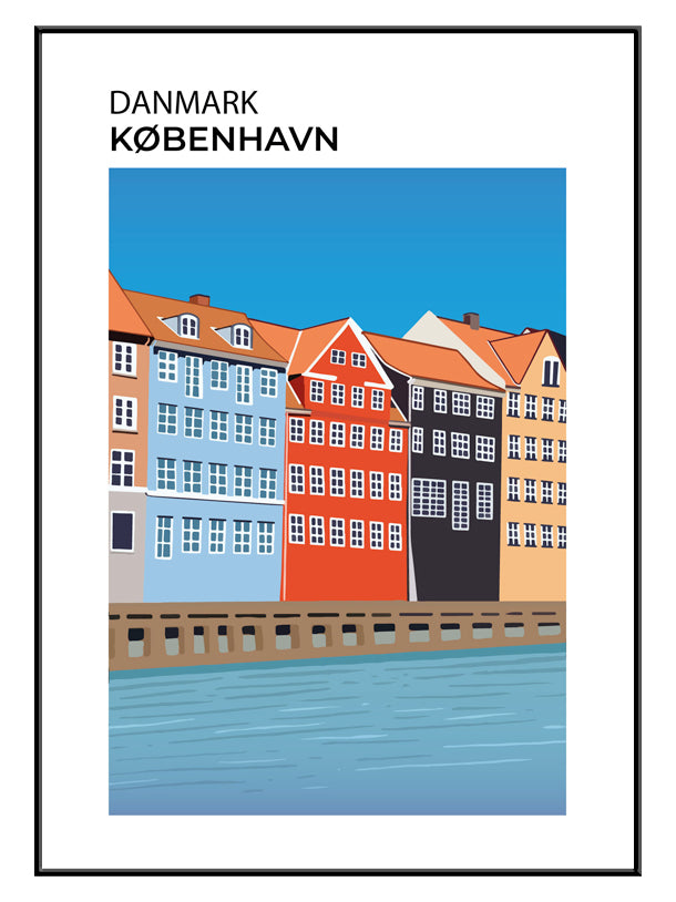 Danmark København Plakat