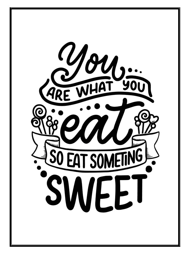 Eat Something Sweet Plakat