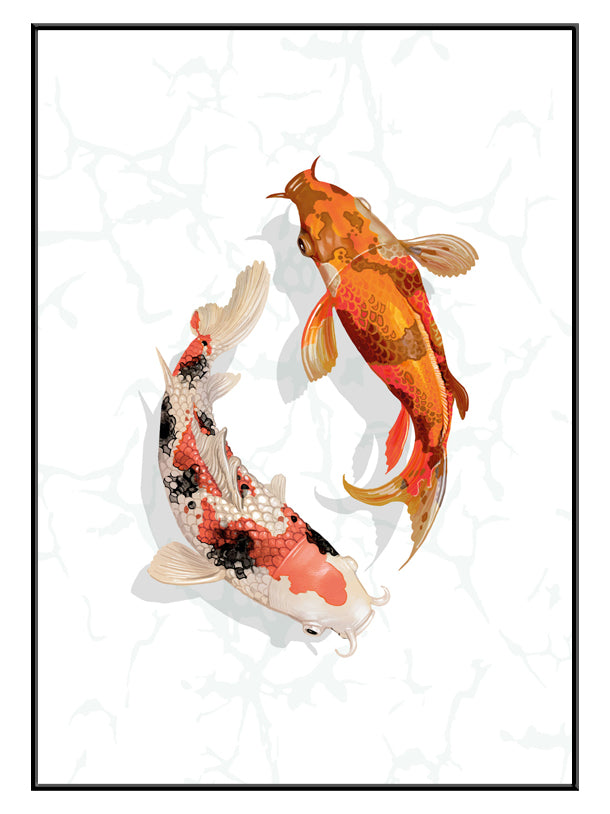 Japanske Fisk Plakat
